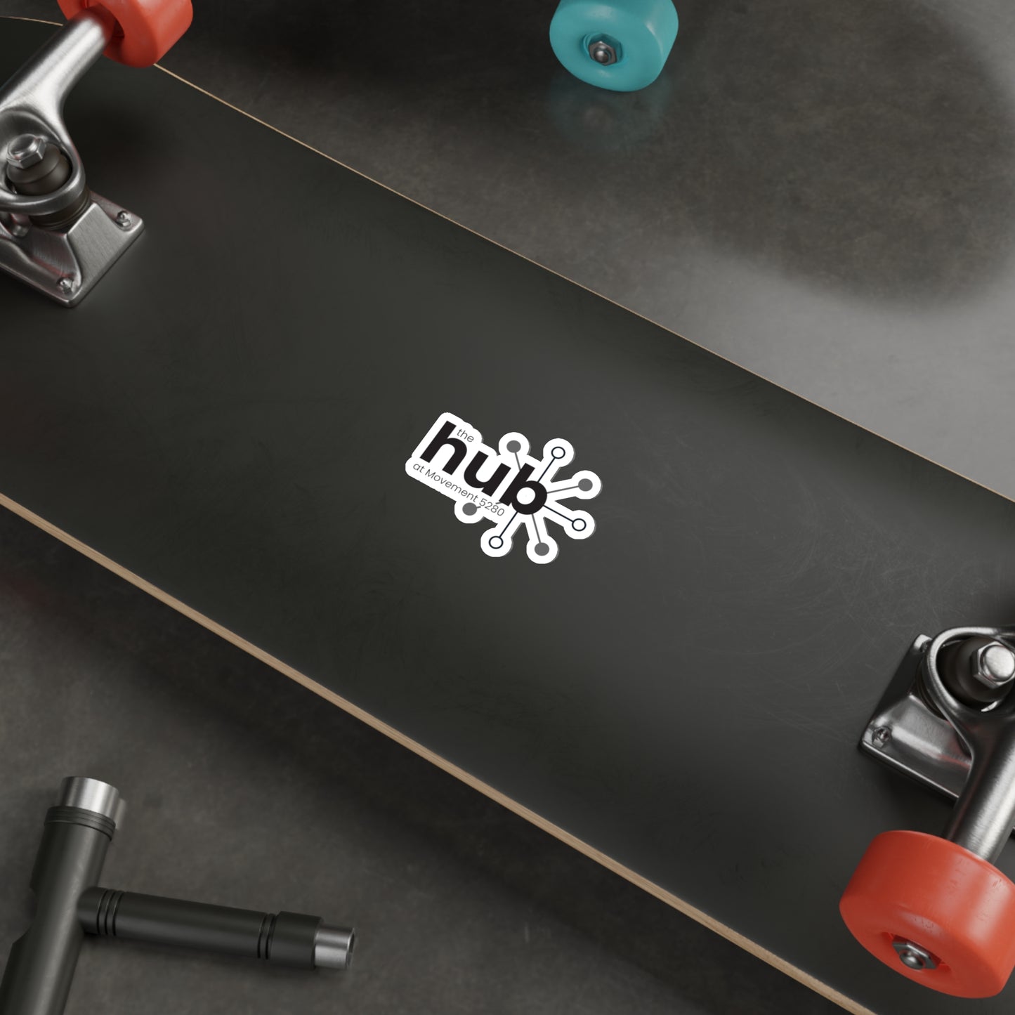 The Hub at Movement 5280 | Die-Cut Stickers