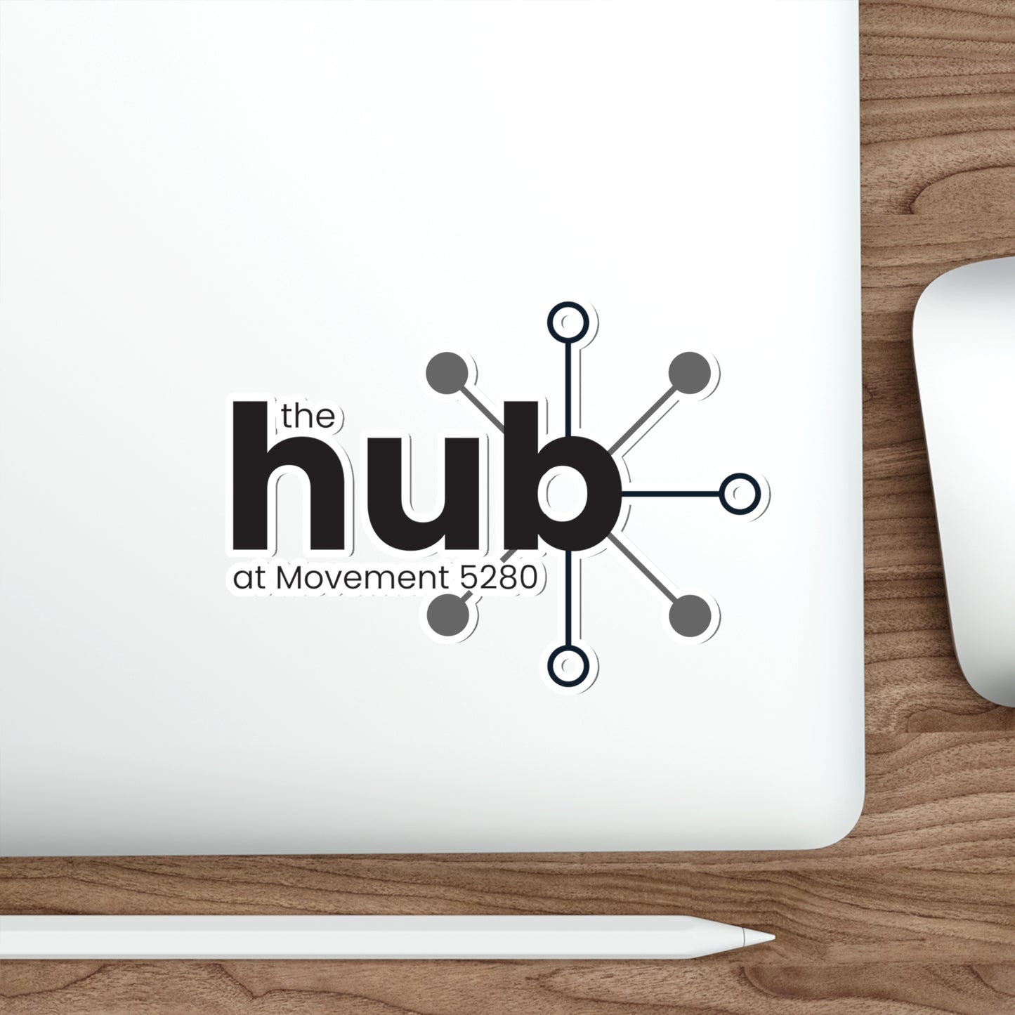 The Hub at Movement 5280 | Die-Cut Stickers