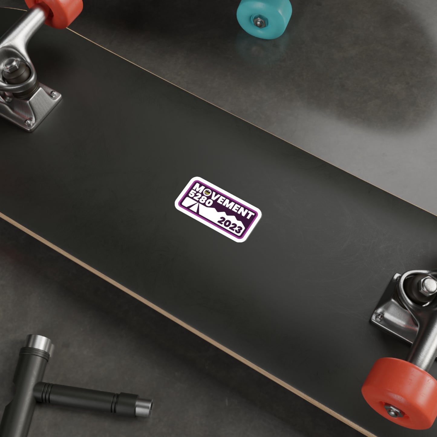 Movement 5280 2023 Design - Die-Cut Stickers