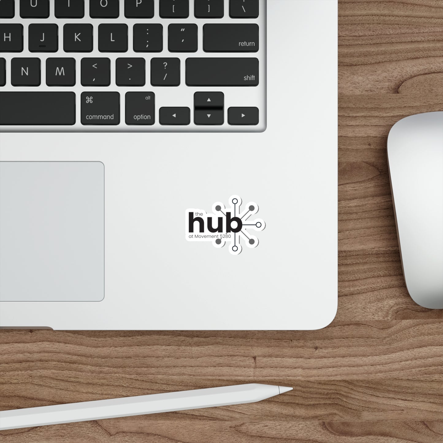 The Hub at Movement 5280 | Die-Cut Stickers