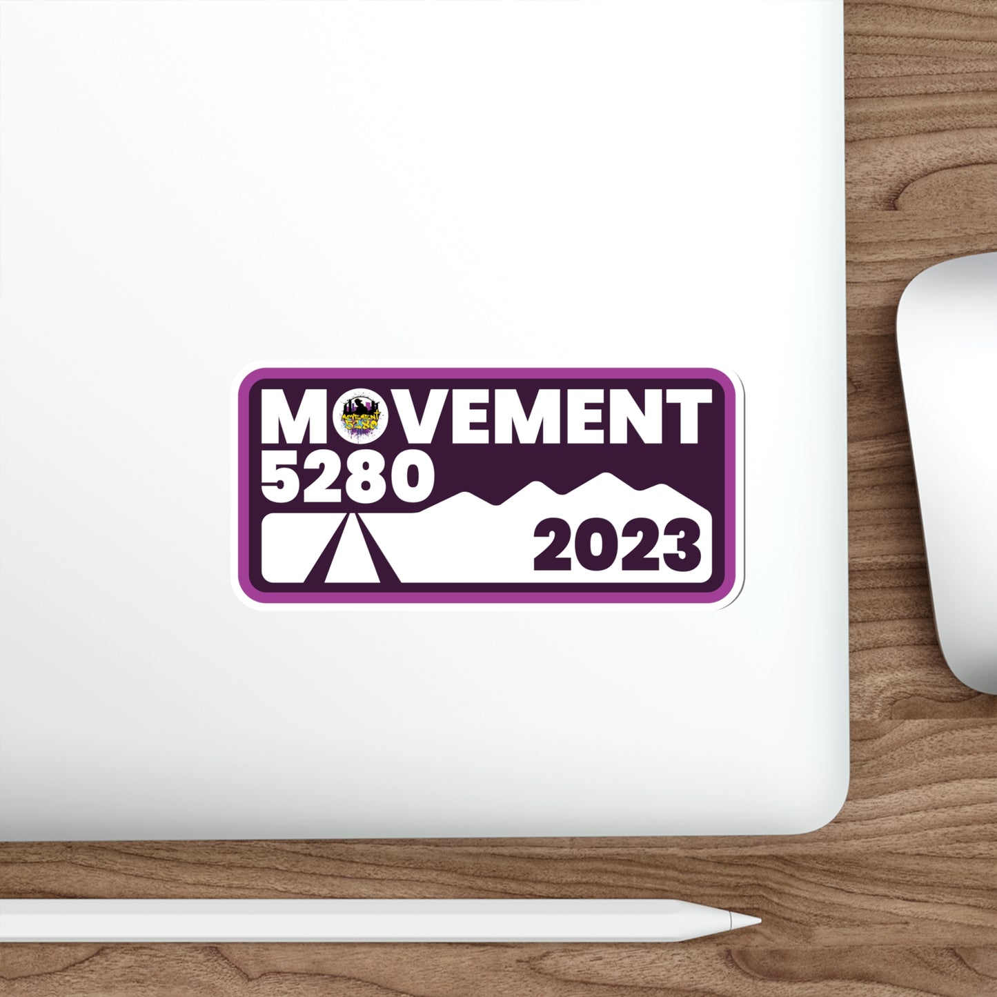 Movement 5280 2023 Design - Die-Cut Stickers