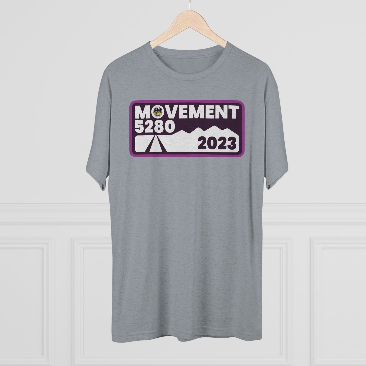 Movement 5280 2023 Design - Unisex Tri-Blend Crew Tee
