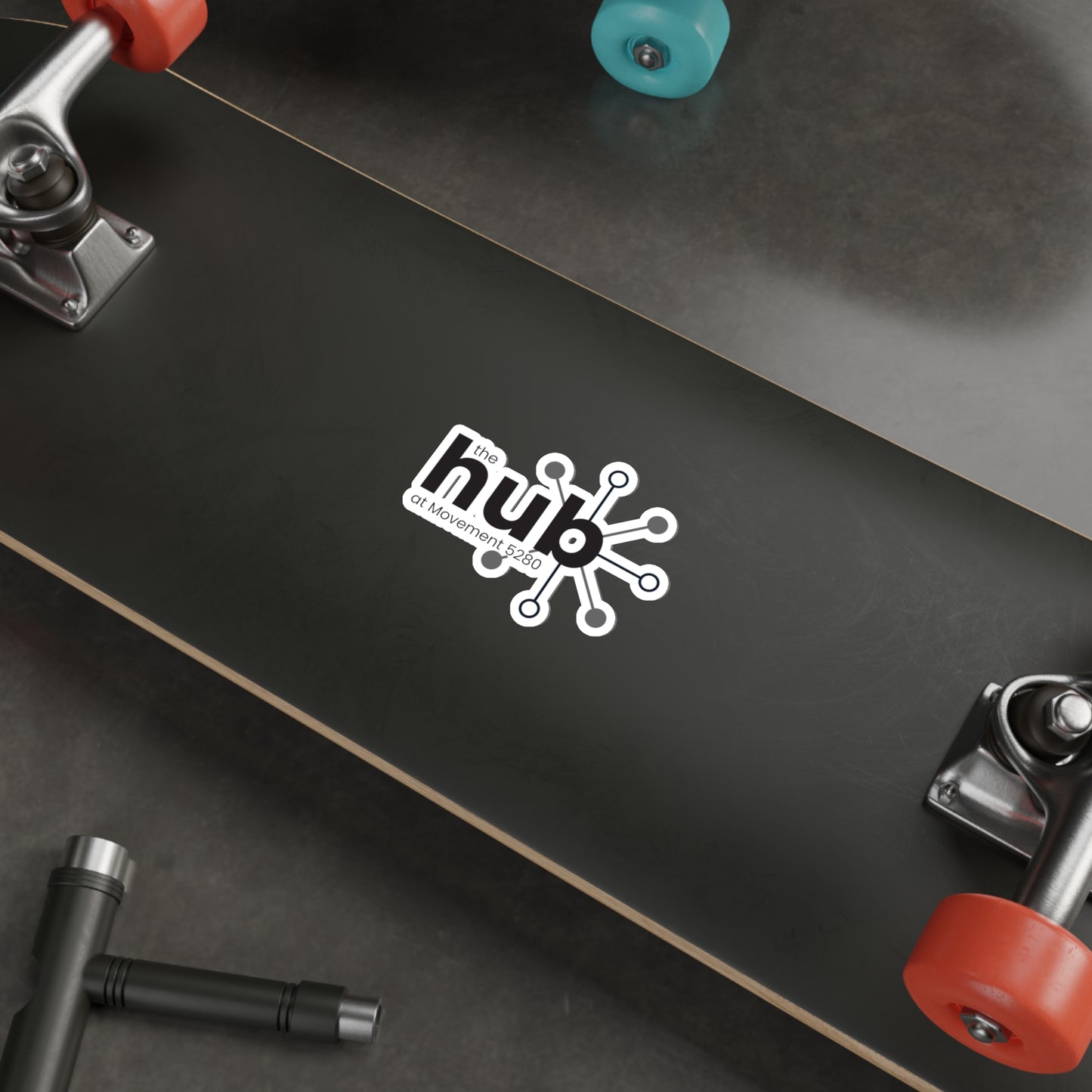 The Hub at Movement 5280 | Die-Cut Stickers