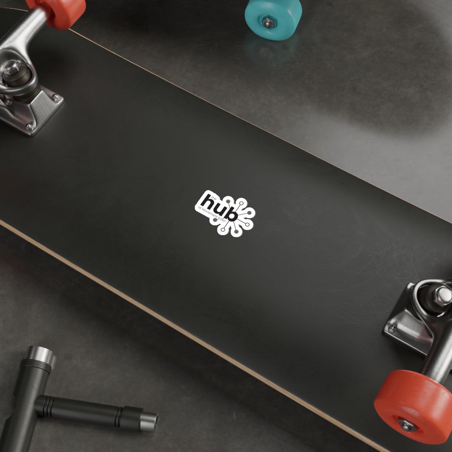 The Hub at Movement 5280 | Die-Cut Stickers