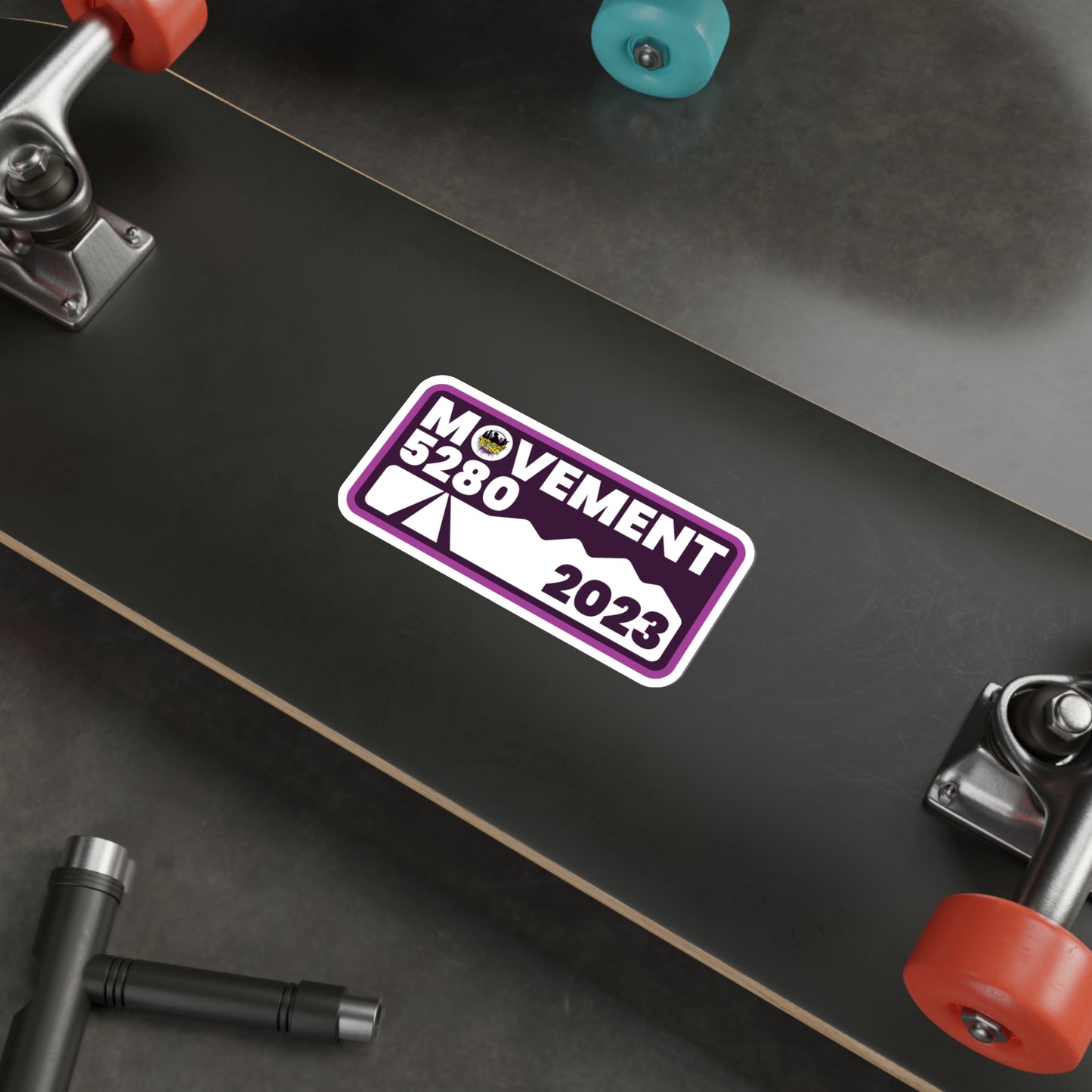 Movement 5280 2023 Design - Die-Cut Stickers