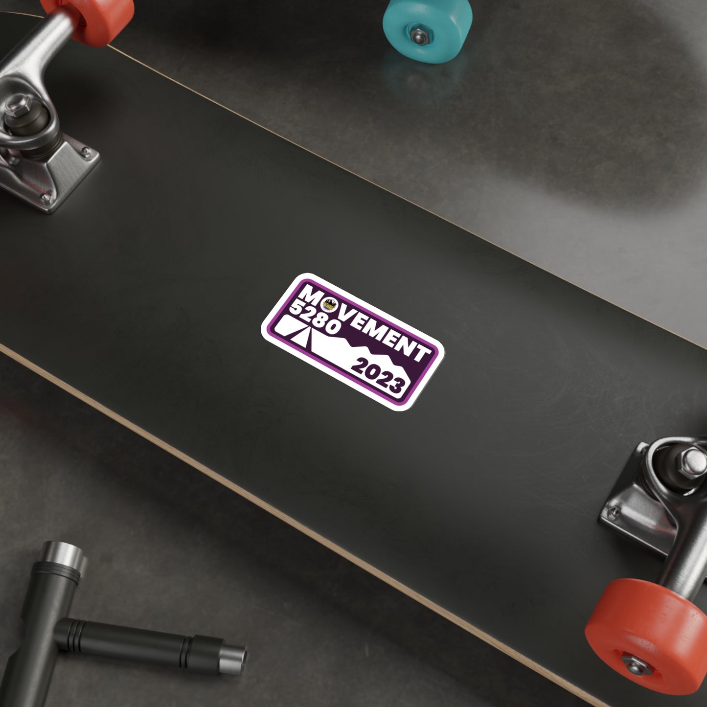 Movement 5280 2023 Design - Die-Cut Stickers