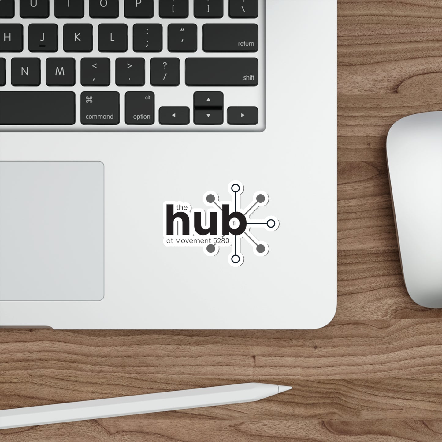 The Hub at Movement 5280 | Die-Cut Stickers