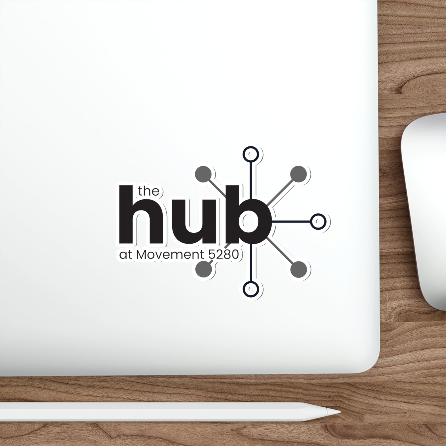 The Hub at Movement 5280 | Die-Cut Stickers