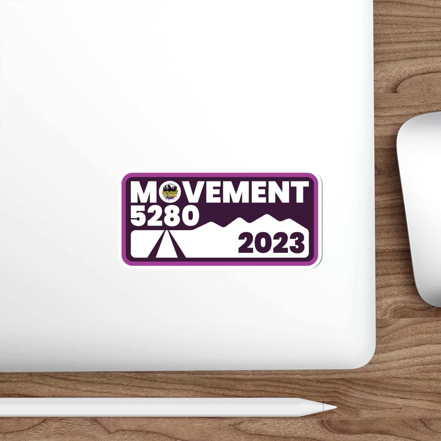 Movement 5280 2023 Design - Die-Cut Stickers