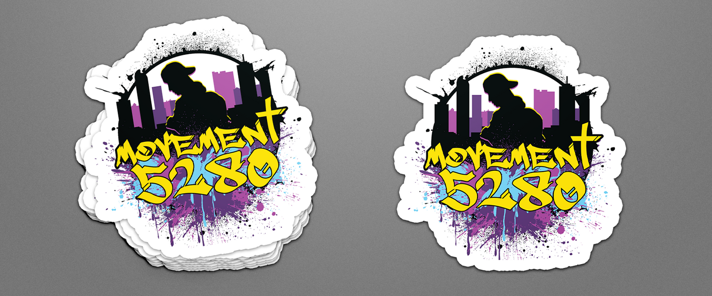 Movement 5280 - Die Cut Sticker